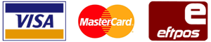 we accept eftpos visa mastercard